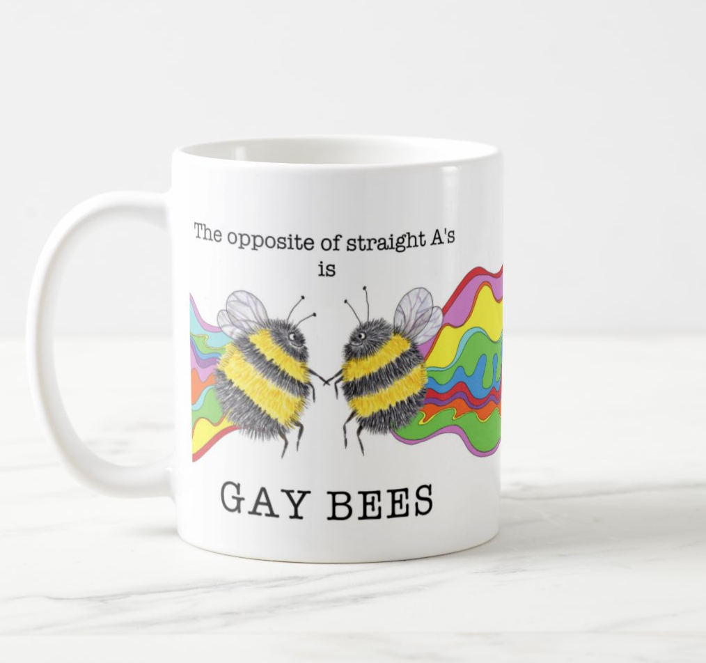 Beast Rainbow Scratch Coffee Mug