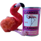 Rosy the Canned Flamingo w/Jokes - Eco-Friendly Recycled