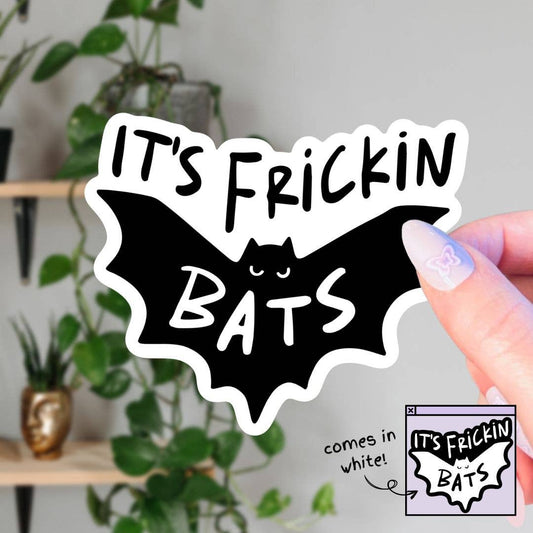 It's Frickin Bats I Love Halloween Sticker