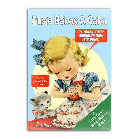 Susie Bakes A Cake Magnet