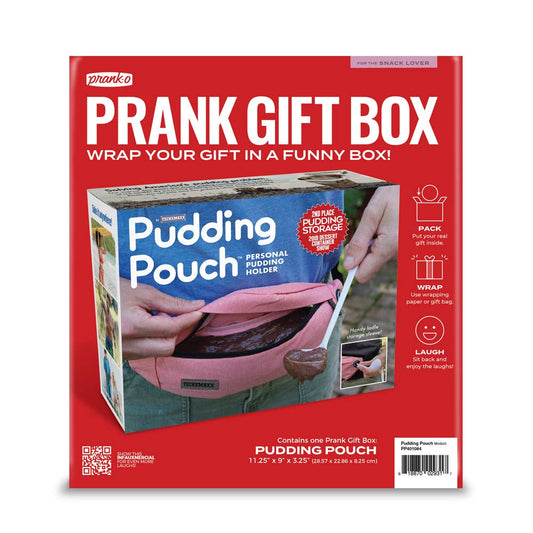 Prank Gift Box Pudding Pouch