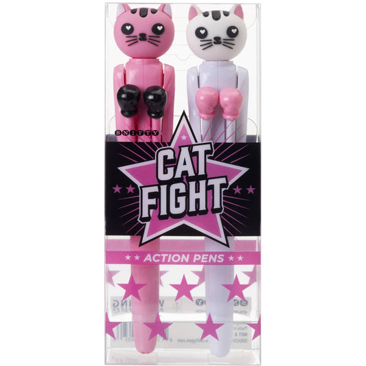 Cat Fight Action Pen Set of 2 pens