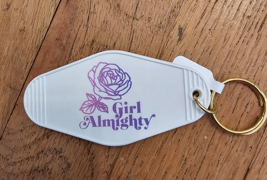 Girl Alimighty Keychain