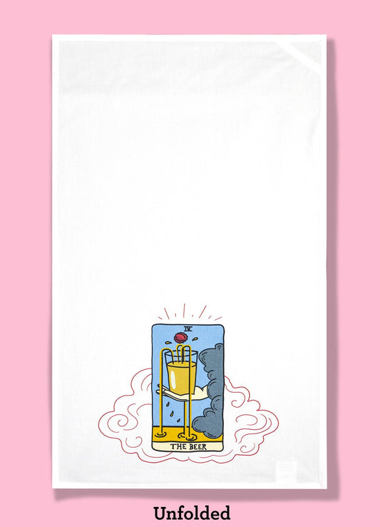 The Beer Kitchen Tarot Dishtowel