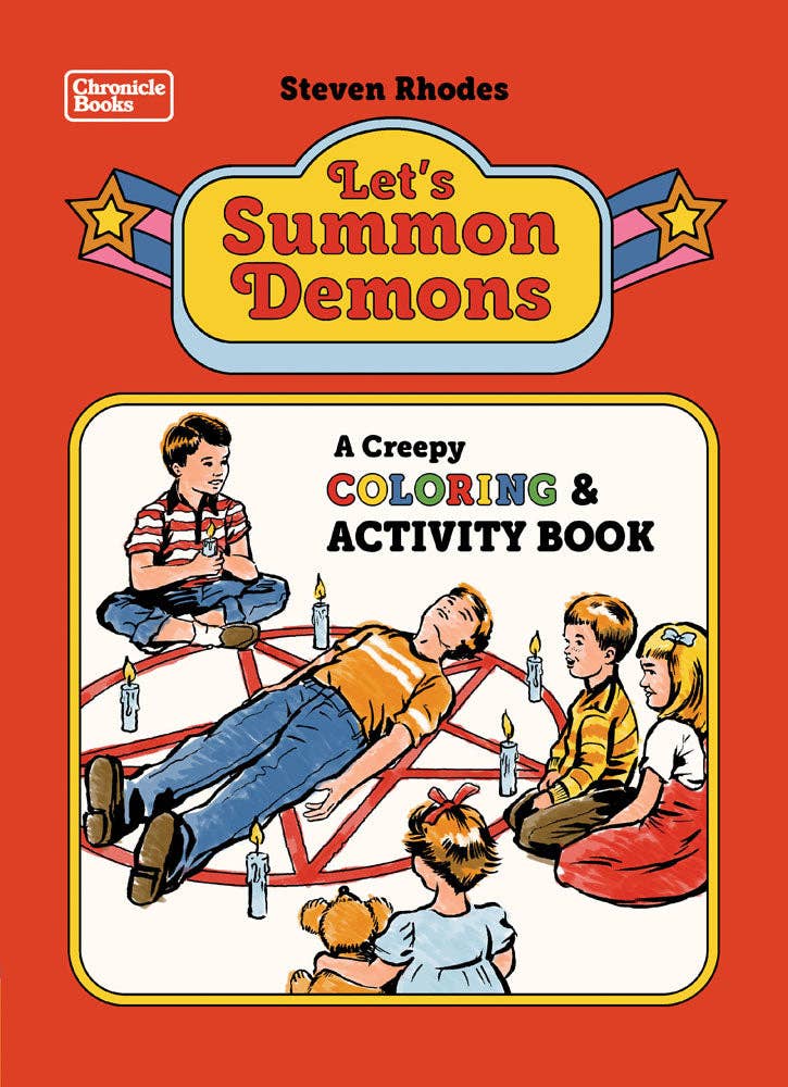 Let's Summon Demons Coloring and Activity Book