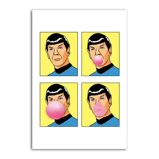 Bubblegum Spock Magnet