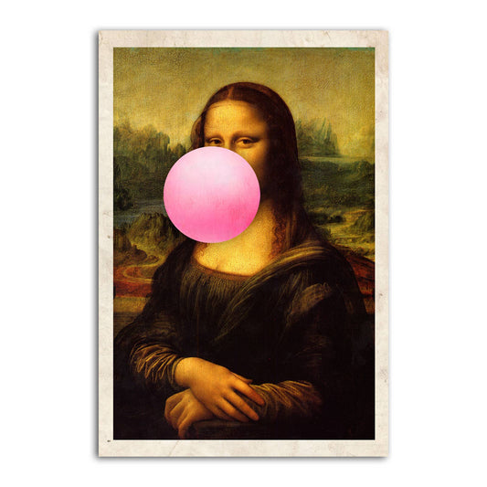 Bubblegum Mona Magnet