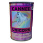 Sparkles the Canned Unicorn