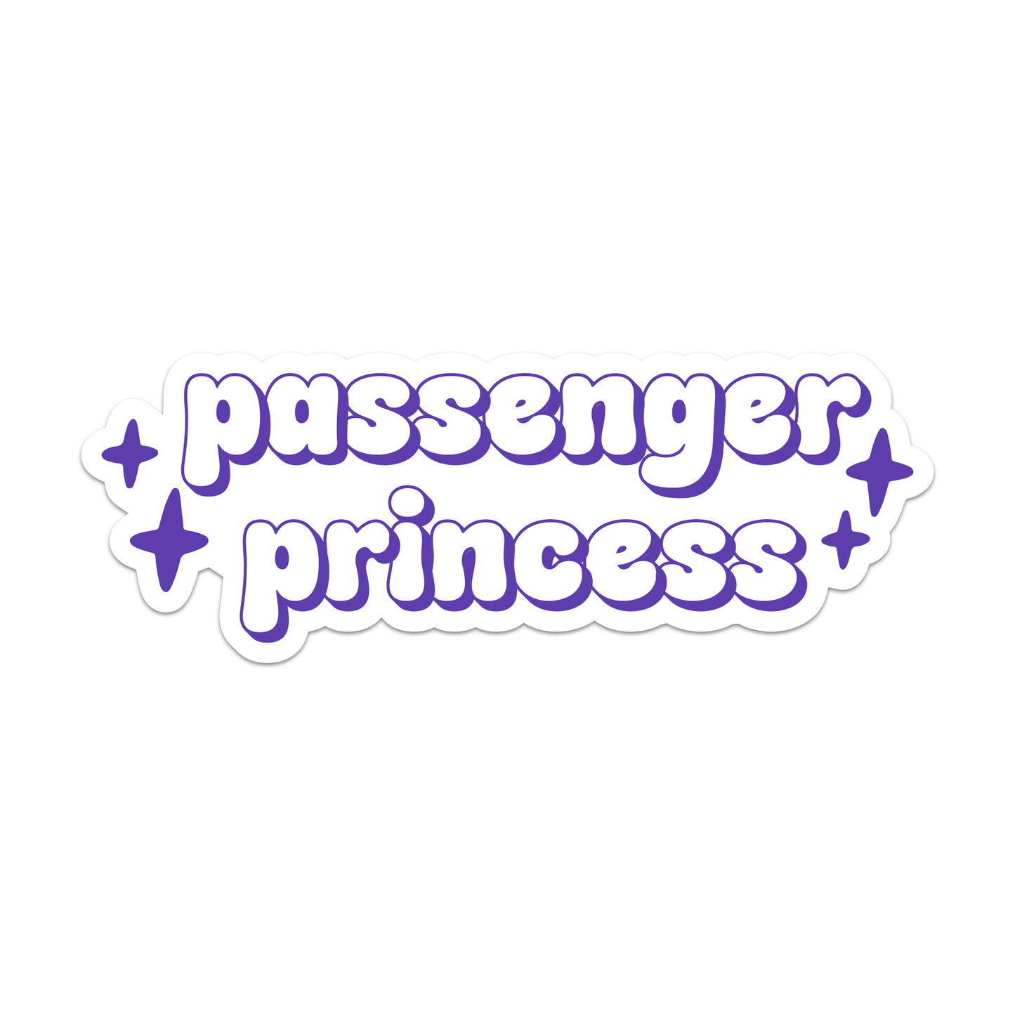 Passenger Princess Sticker