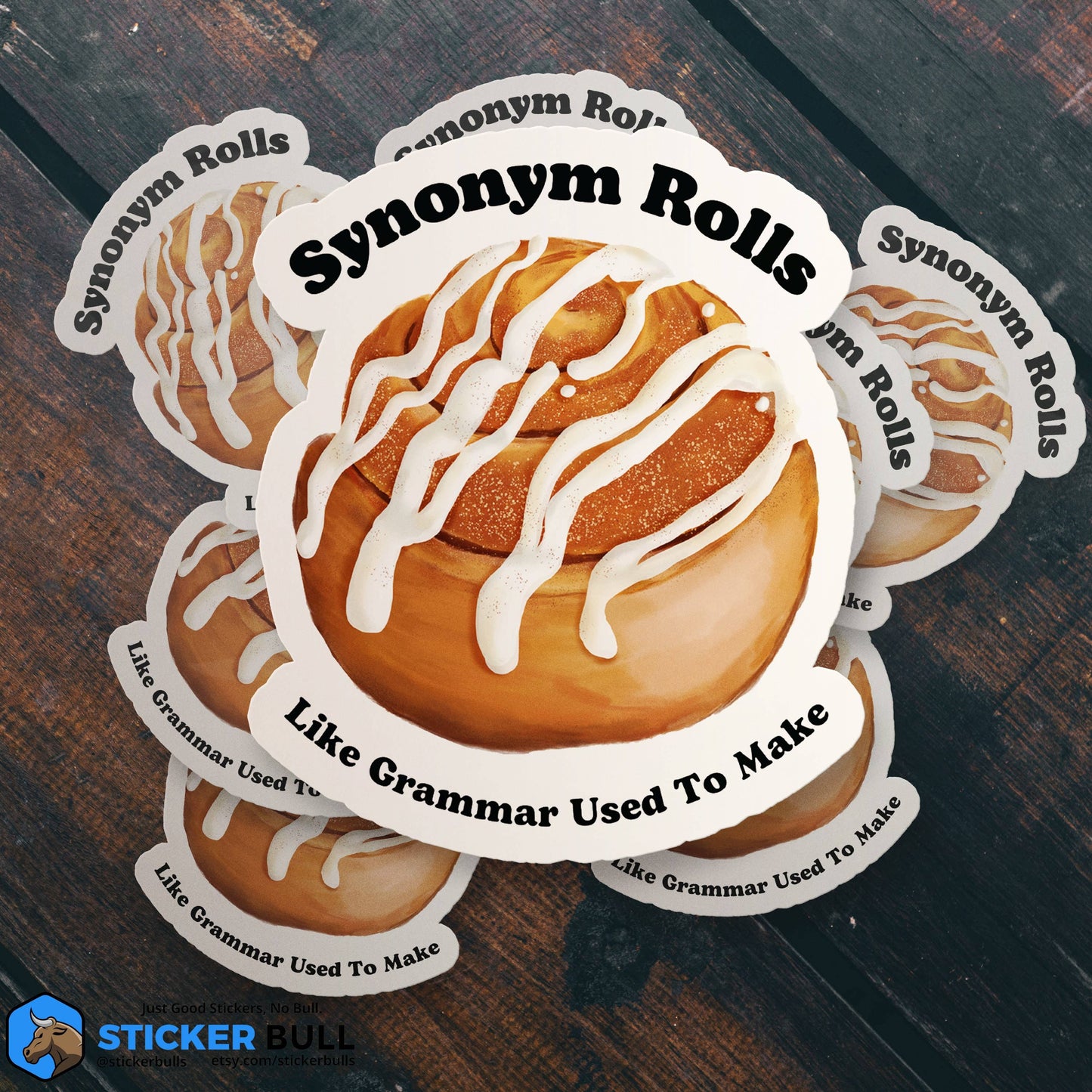 Synonym Rolls Sticker