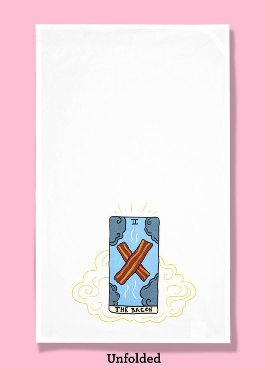 The Bacon Kitchen Tarot Dishtowel