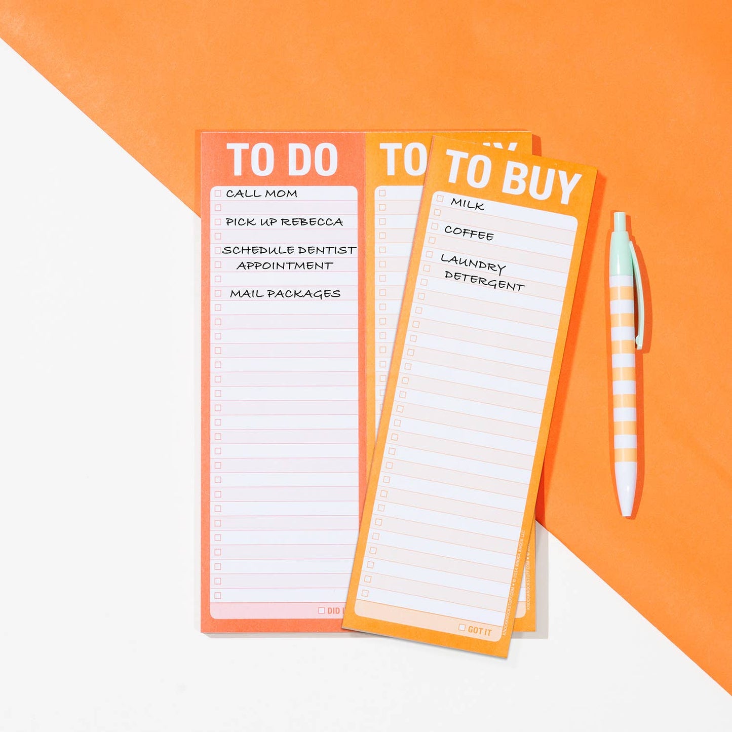 To Do / To Buy Perforated Pad