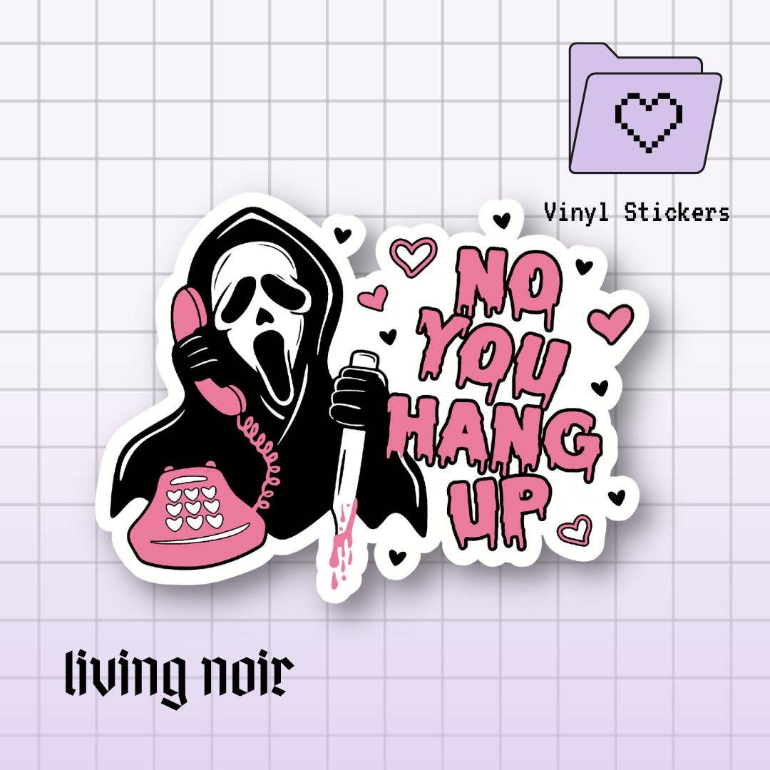 Cute Ghostface Sticker