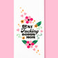 Best Fucking Bonus Mom stepmother kitchen towel  - dishtowel