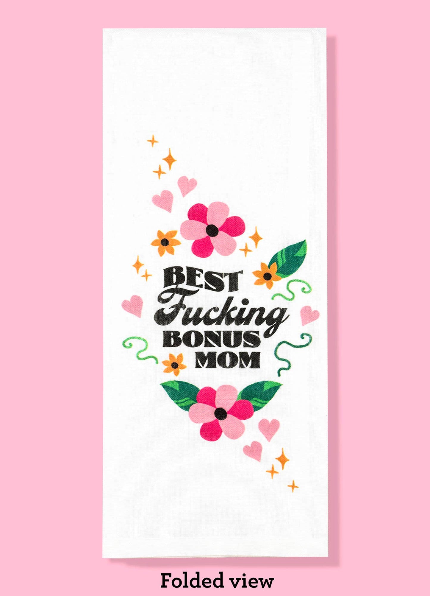 Best Fucking Bonus Mom stepmother kitchen towel  - dishtowel