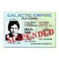 Suspended Galactic Empire Pilot License Magnet