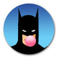 Bubblegum Batman Pin-Back Button