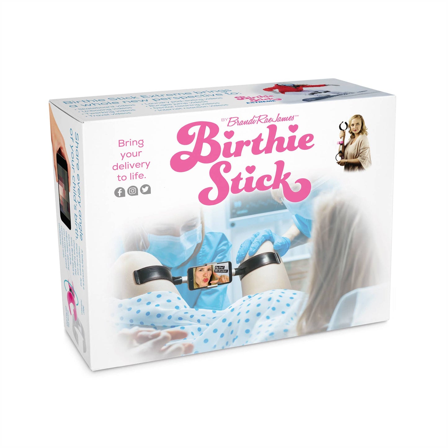 Prank Gift Box Birthie Stick