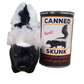 Canned Skunk | Stuffed Animal Plush w/Funny Jokes on Can