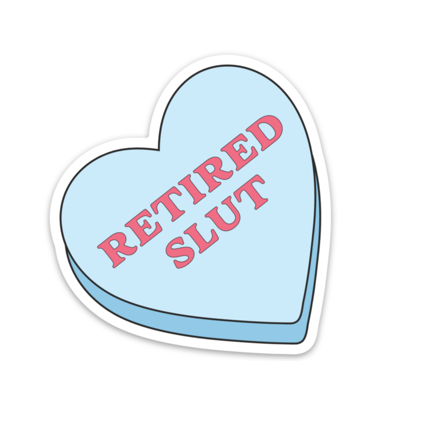 Retired Slut Sticker