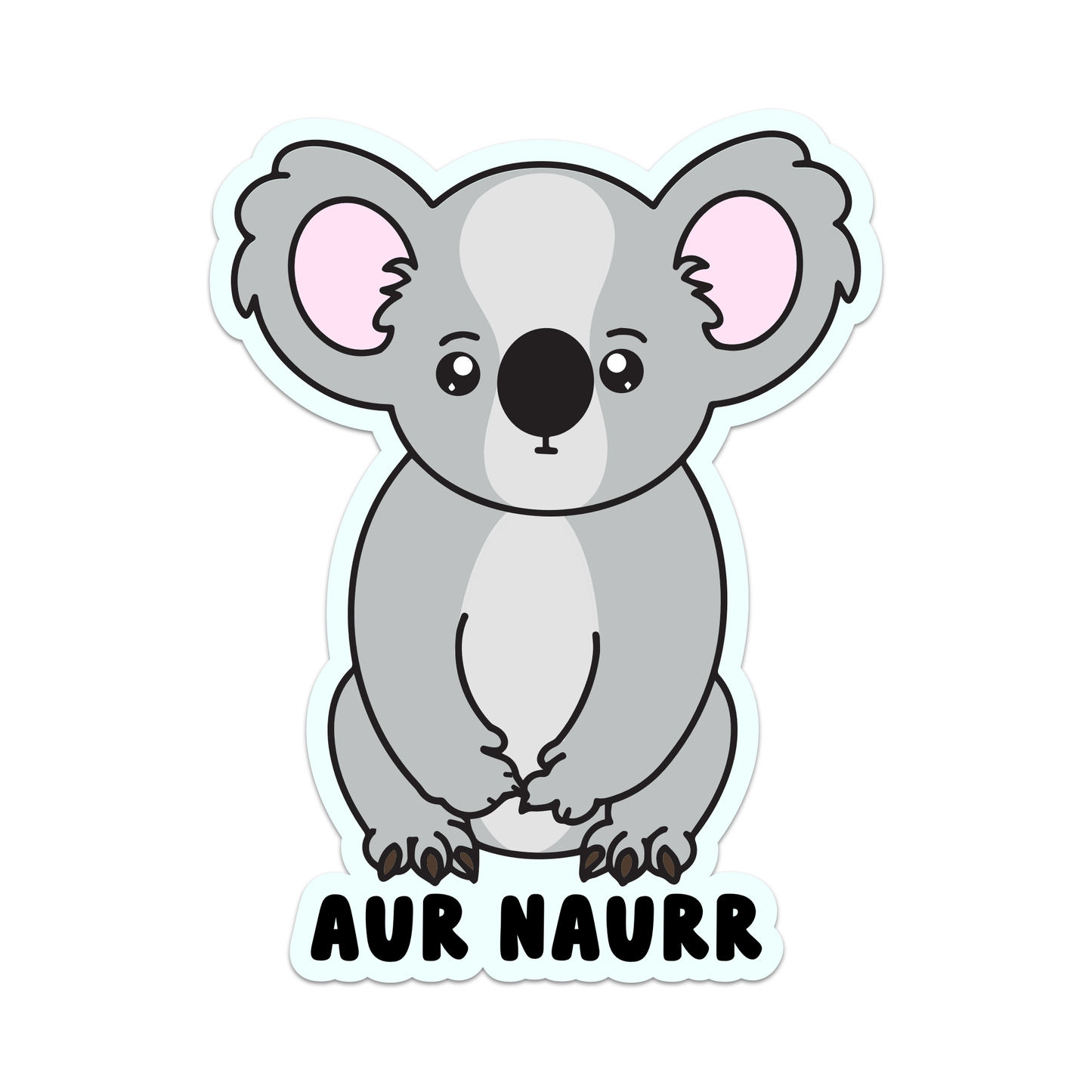 Aur Naurr Koala Sticker