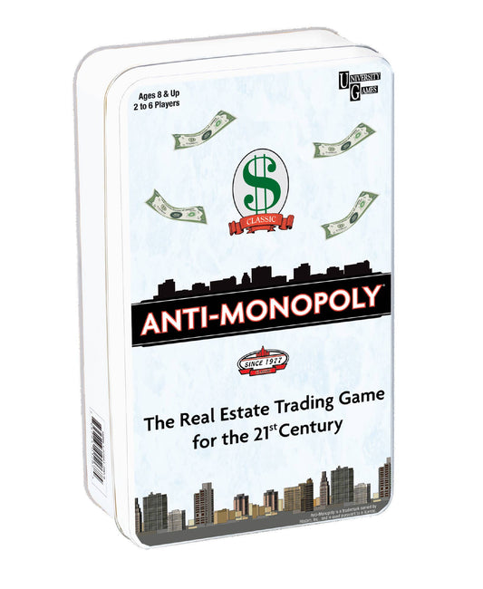 University Games - Anti-Monopoly Tin