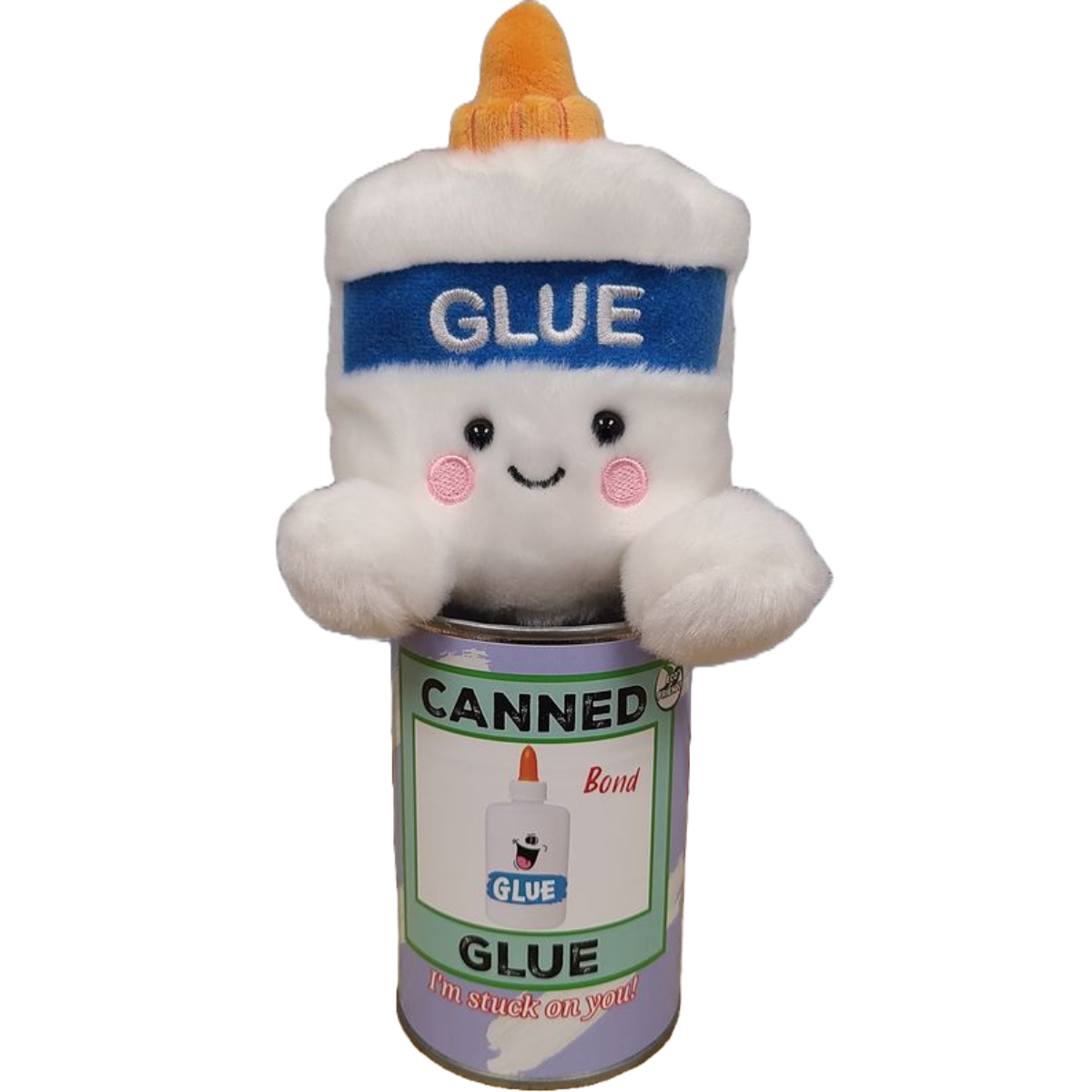 Canned Glue Bottle Teacher School Gift in Can w/Funny Jokes