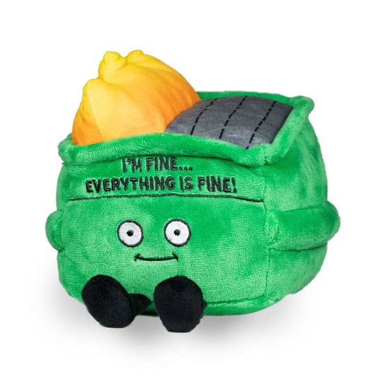 Dumpster Fire Plushie Meme