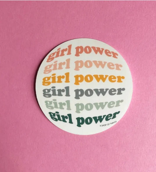 Girl Power Sticker