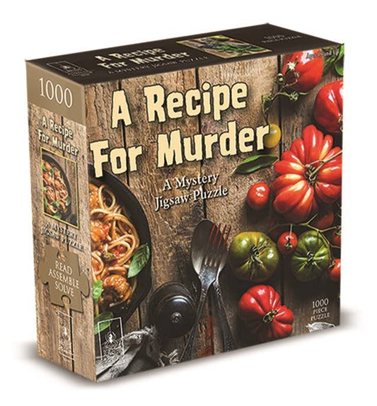 Recipe for Murder-Classic Mystery Jigsaw Puzzle