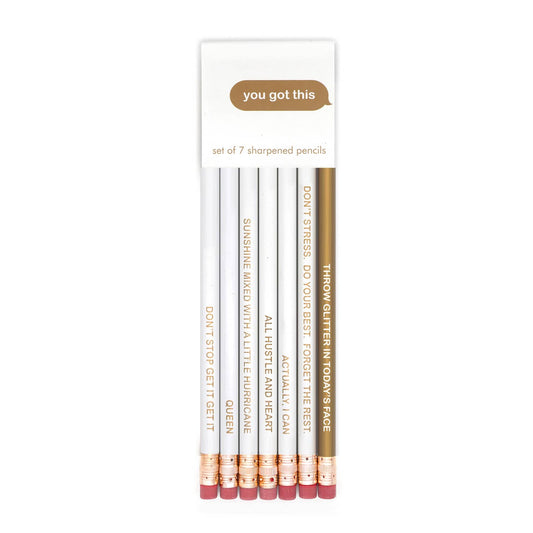 You got this - Pencil Set