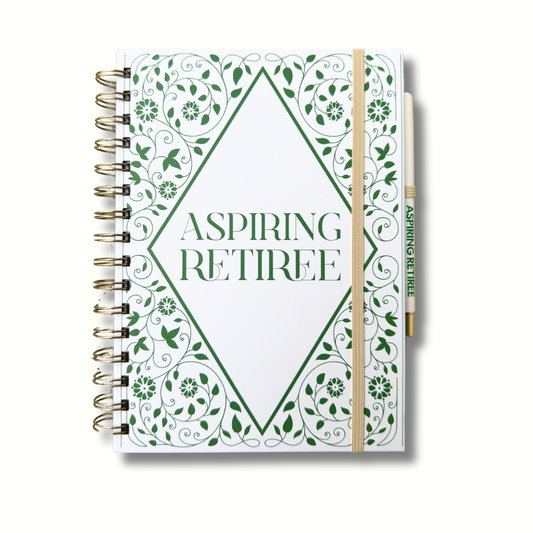 Aspiring Retiree Journal and Pen