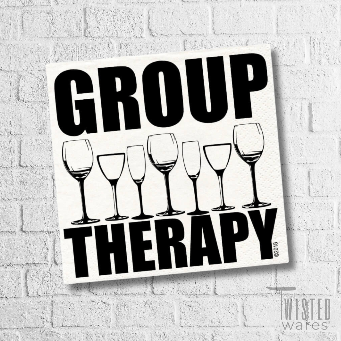 Group Therapy Party Napkins