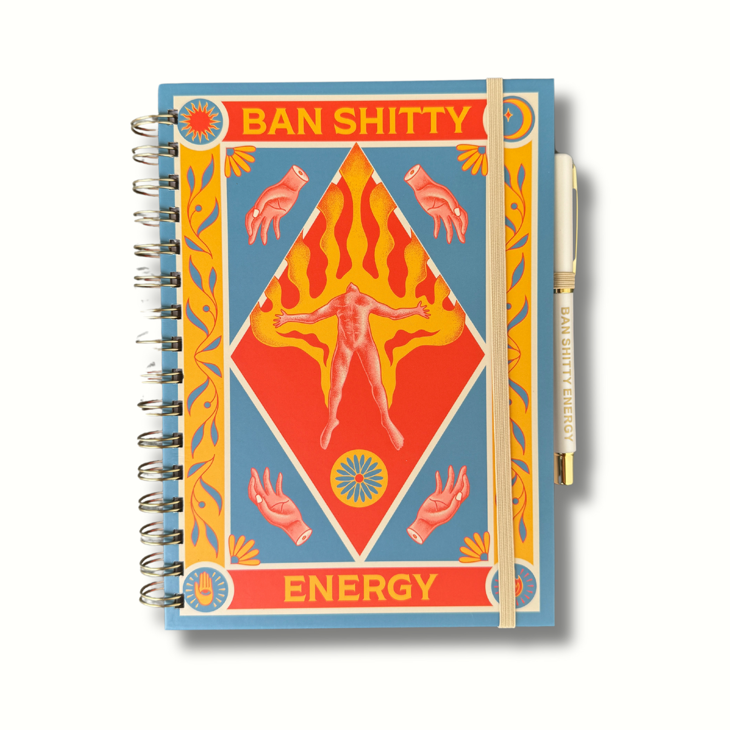 Ban Shitty Energy Journal with Pen