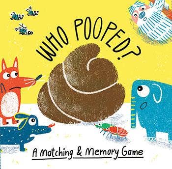 Who Pooped? A matching and memory game