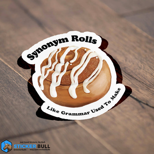 Synonym Rolls Sticker