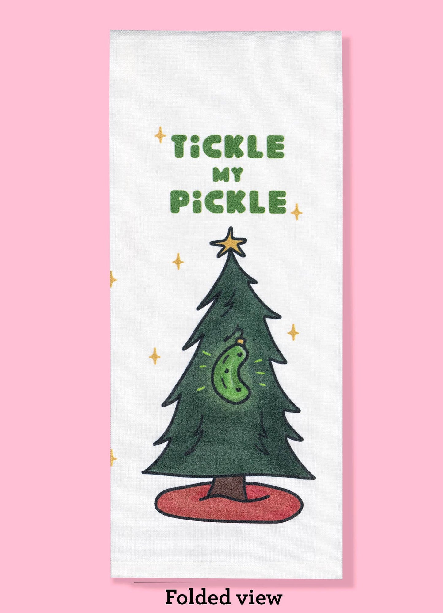 Tickle My Pickle dishtowel