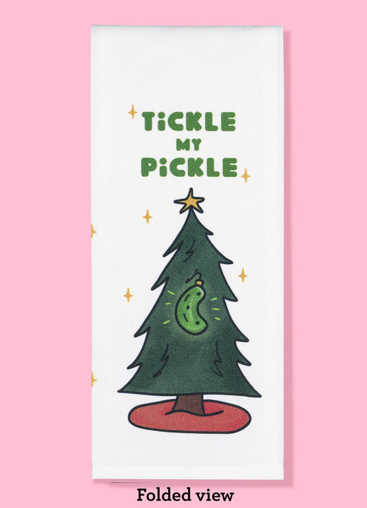 Tickle My Pickle dishtowel