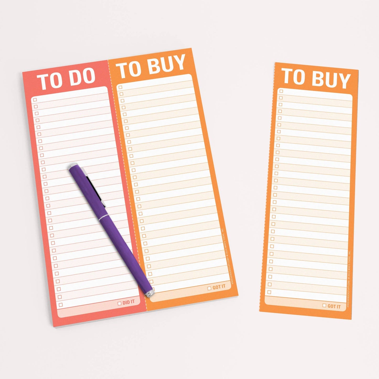 To Do / To Buy Perforated Pad