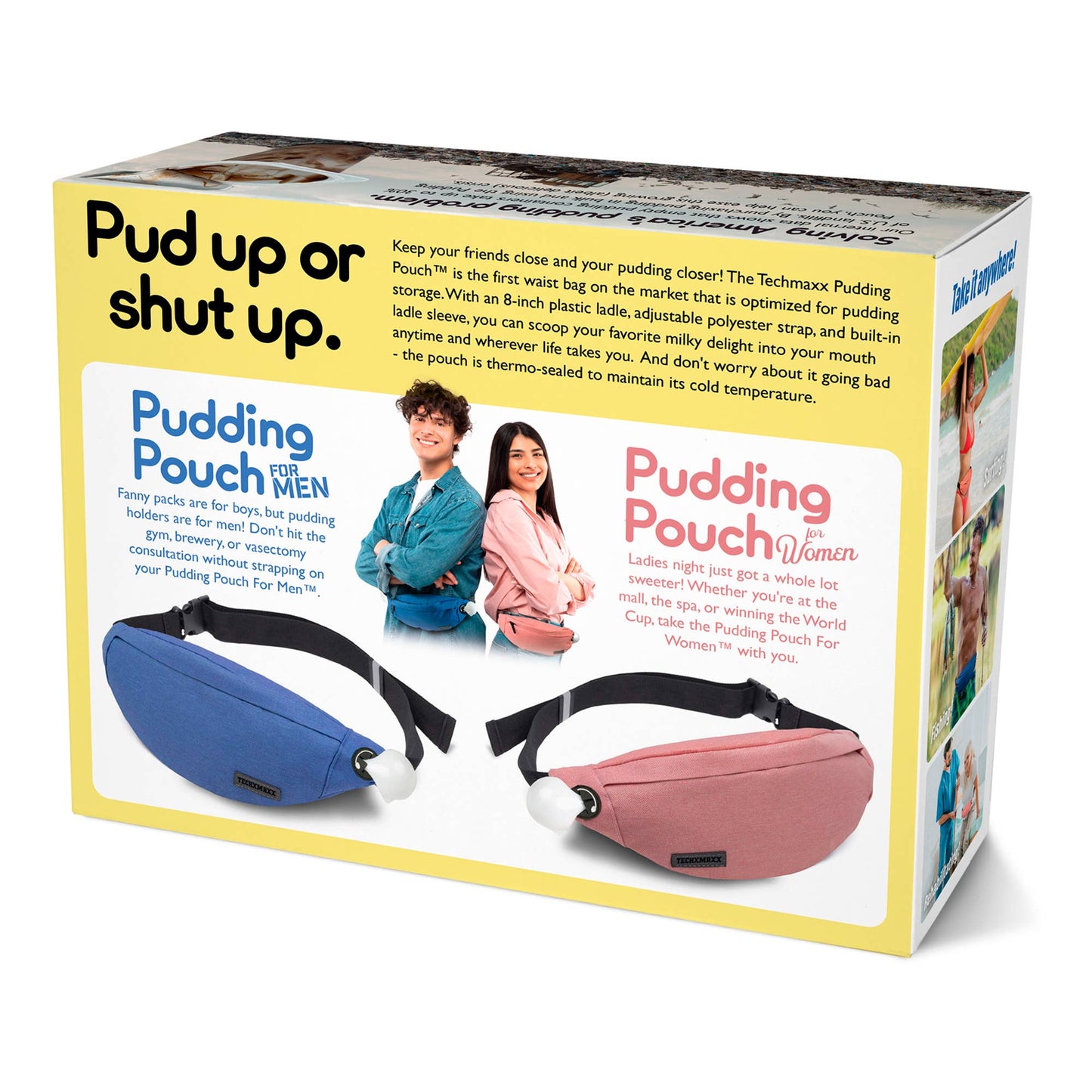 Prank Gift Box Pudding Pouch