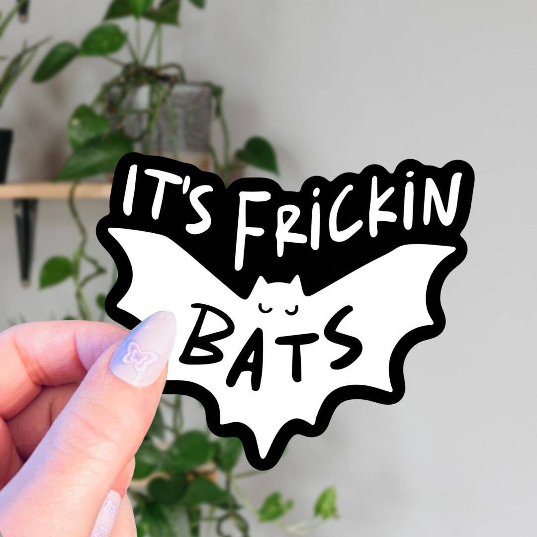 It's Frickin Bats I Love Halloween Sticker