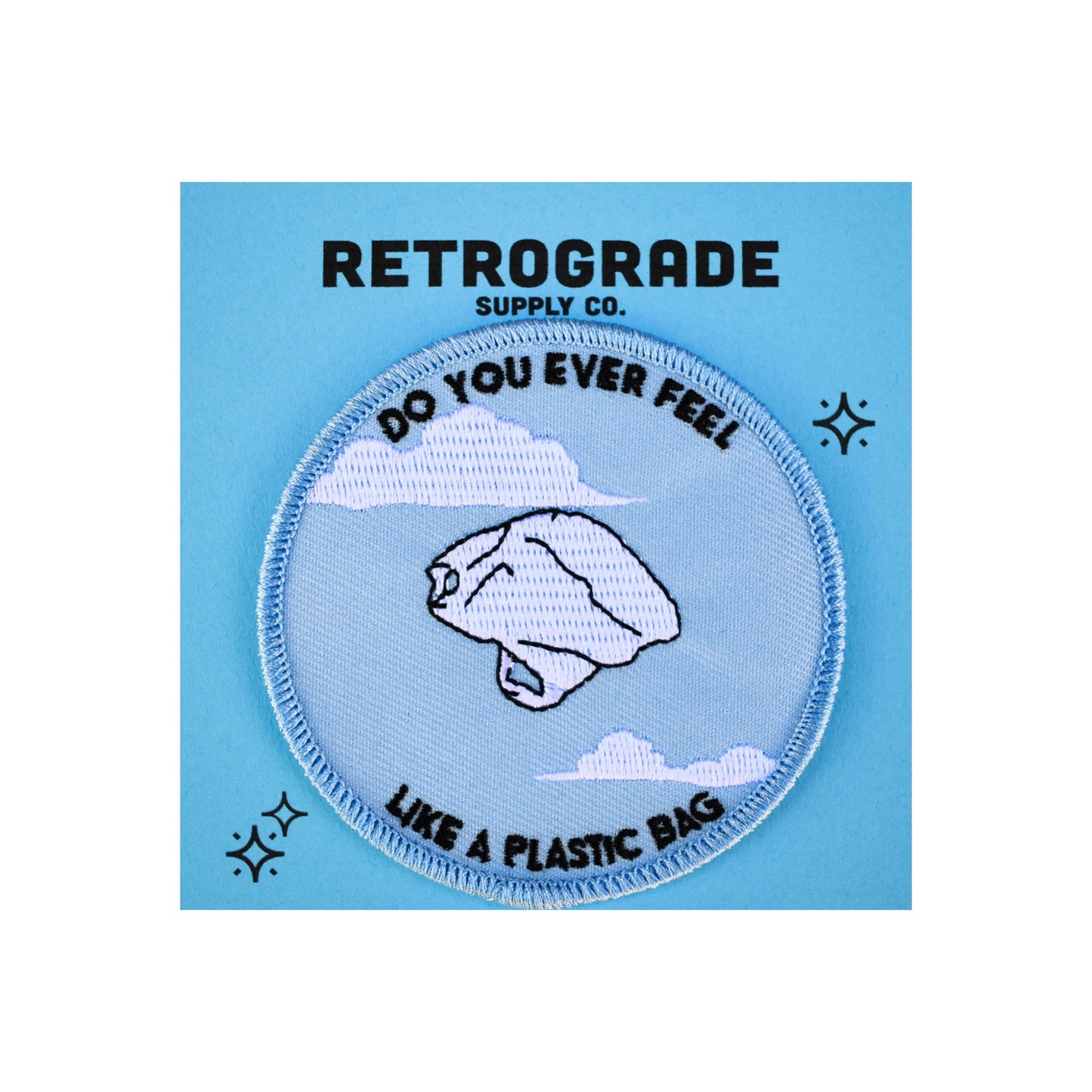 Plastic Bag (Iron-On Patch)