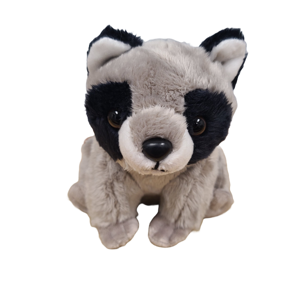 Canned Raccoon | Stuffed Animal Plush w/Funny Jokes on Can