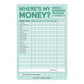 Weekly Money Tracker Pad