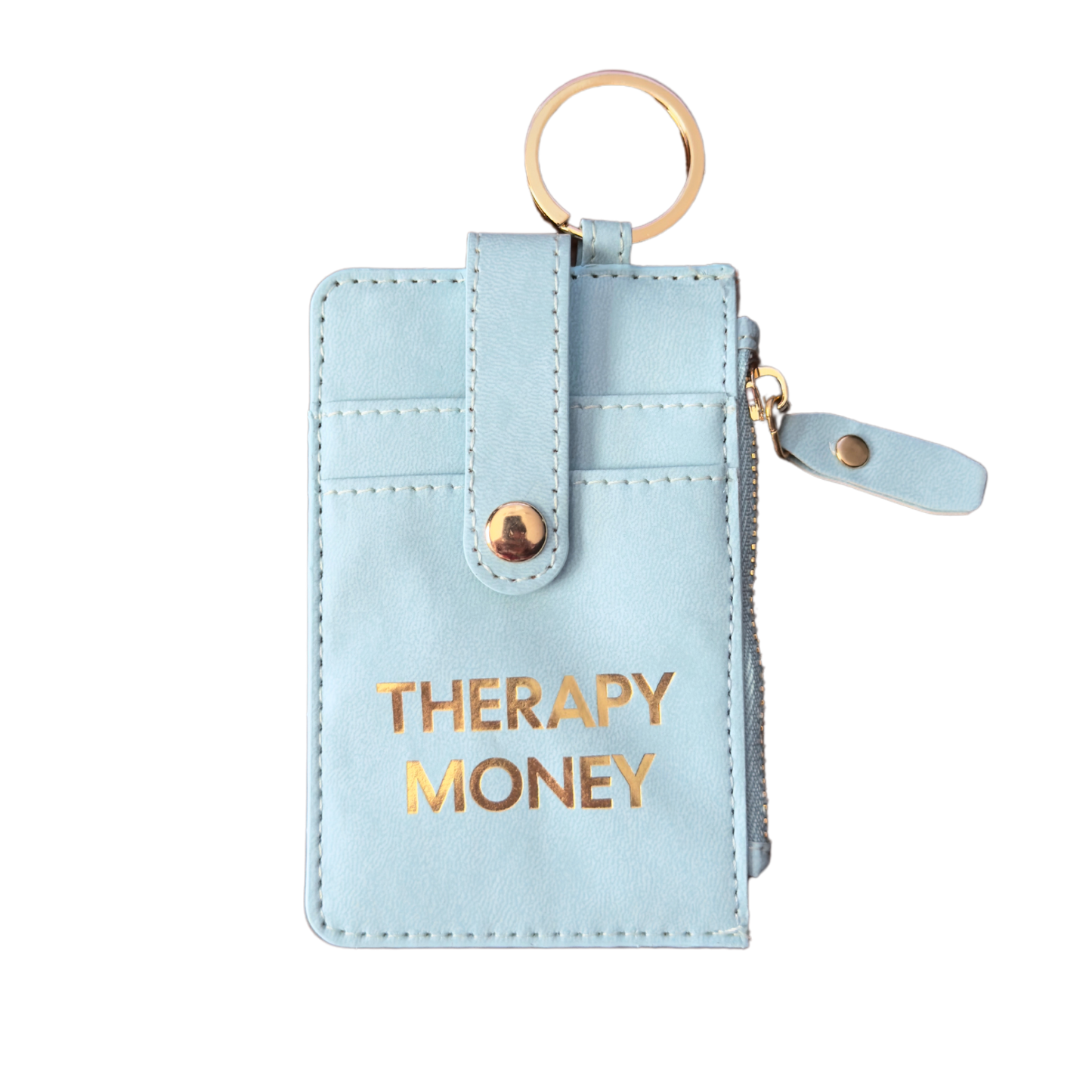 Therapy Money Keychain Wallet