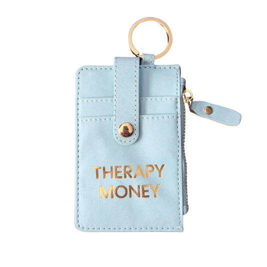 Therapy Money Keychain Wallet