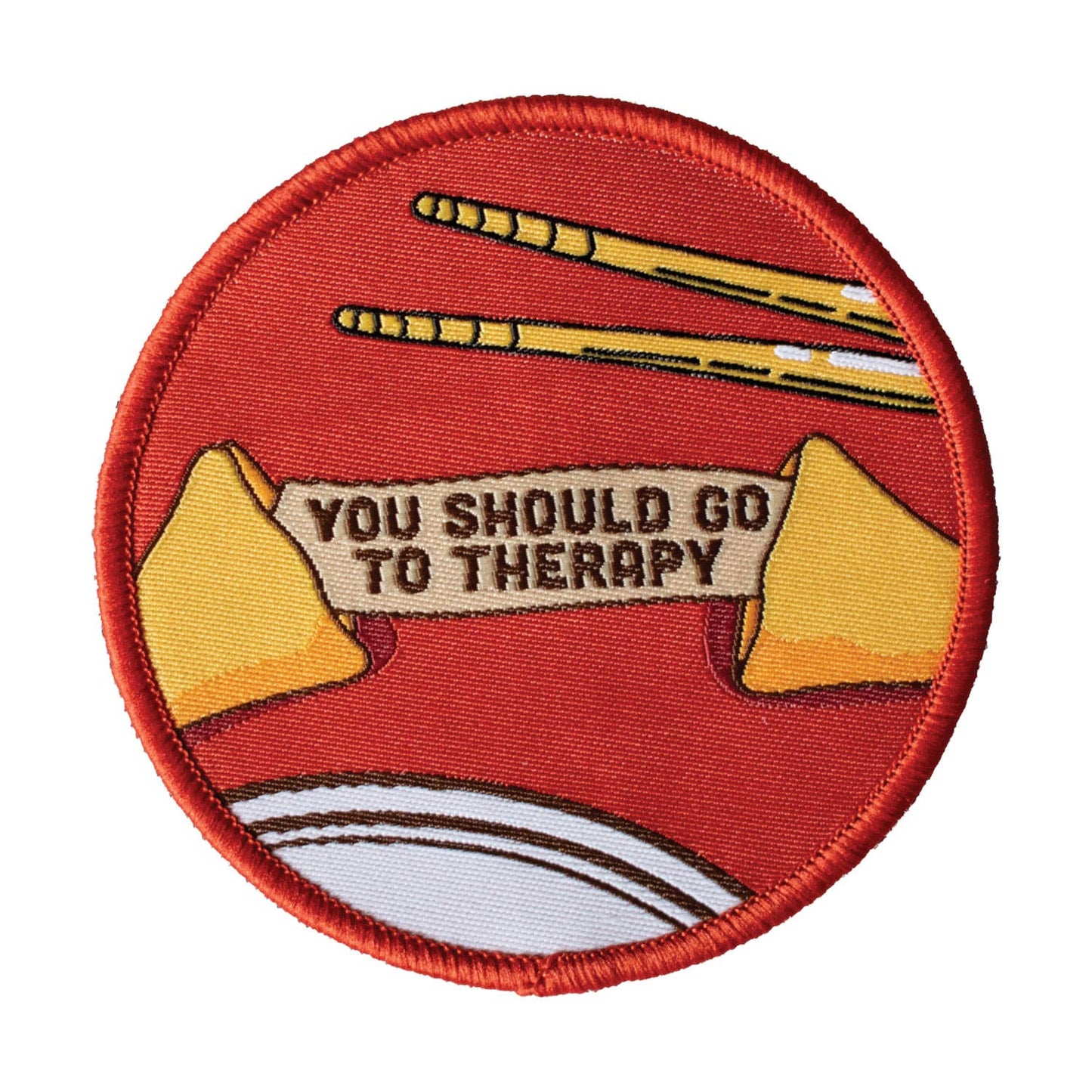 You Should Go To Therapy (Iron-On Patch)