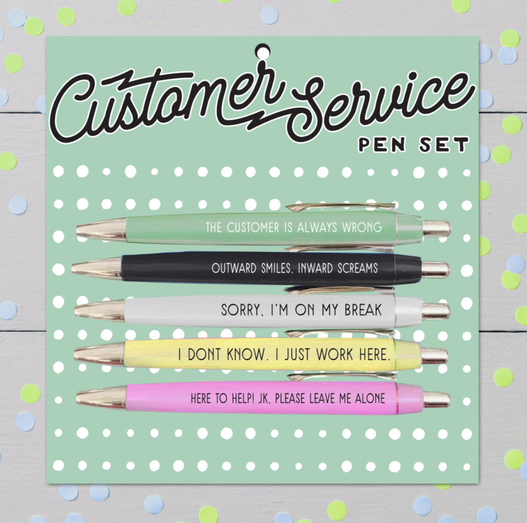 Customer Service Pen Set