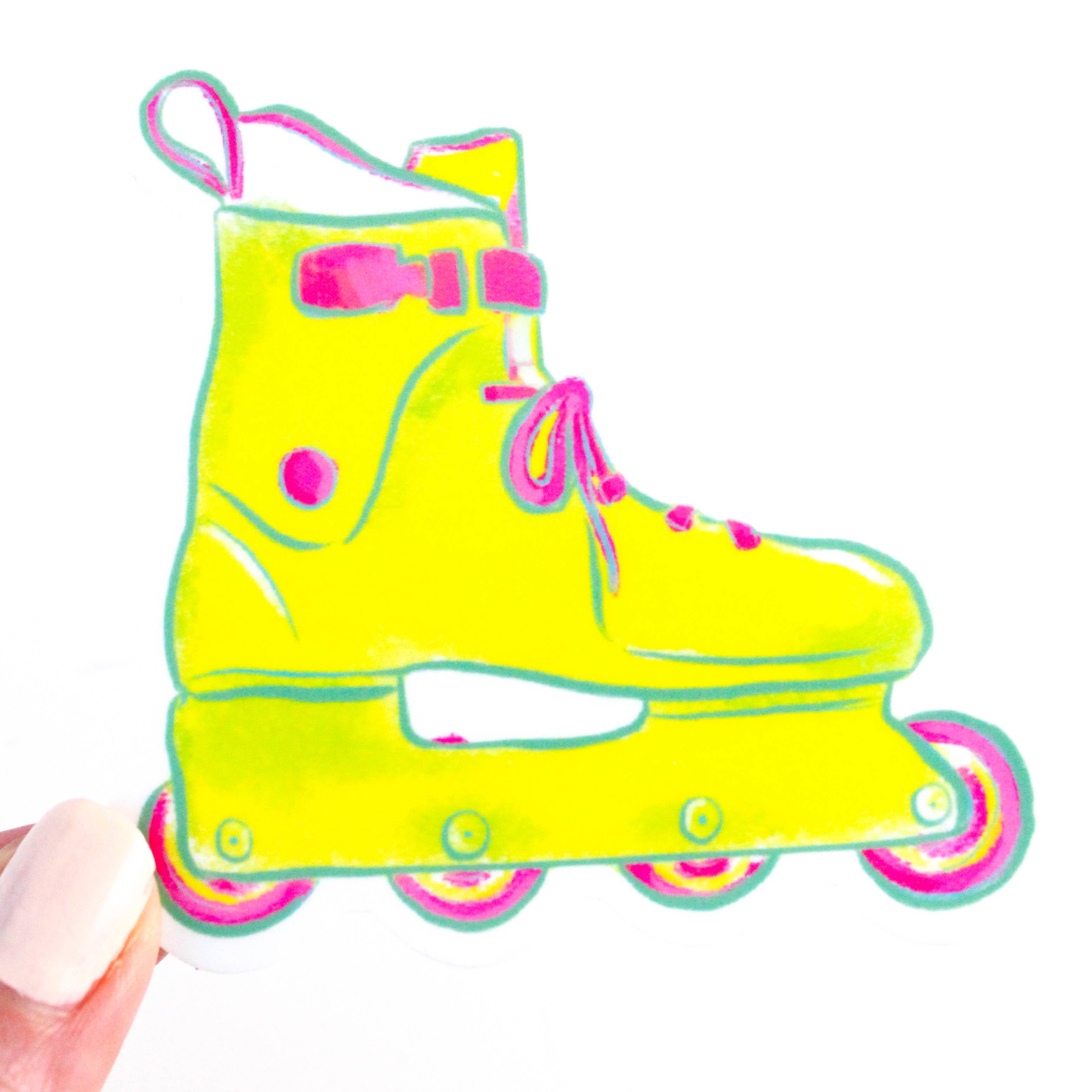 Barbie Rollerblades Vinyl Sticker Snark Ts