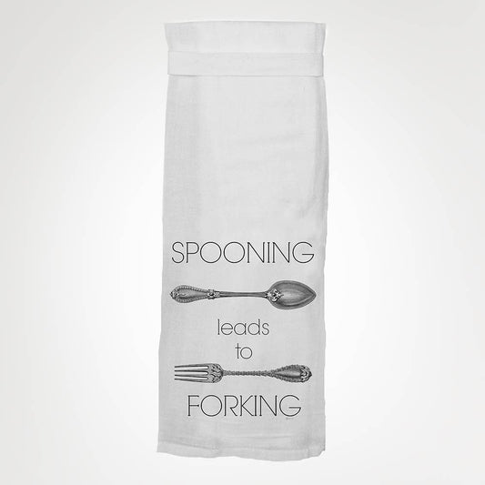 Spooning Leads To Forking Towel